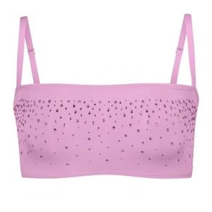 Skims Jelly Sheer Rhinestone bralette 💖